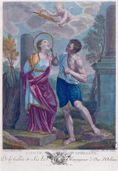 St. Apollonia by Guido Reni